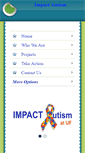 Mobile Screenshot of impactautismuf.org